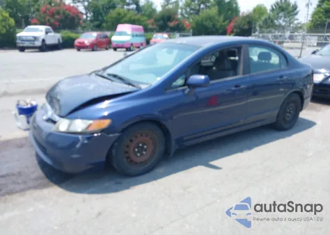 2008 Honda Civic Lx from USA, damaged, VIN 1HGFA16598L067501